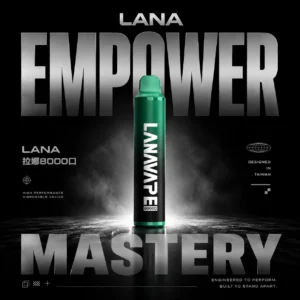 LANA ZOLT 8000 拋棄式電子煙｜延展綿密煙霧細節｜長效續航穩定霧化表現