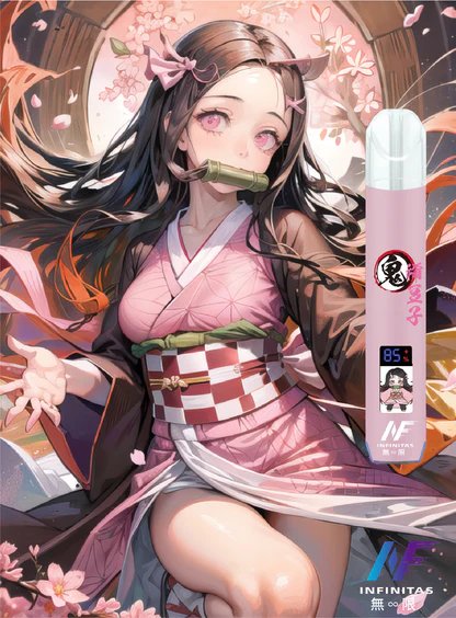 INF鬼滅之刃聯名款一代-主機-2.jpg INF 無限鬼滅之刃主機 | 呈現飽滿氣體觸感與聯名設計手感回饋 | 輕量化結構設計支撐日常頻繁使用主機