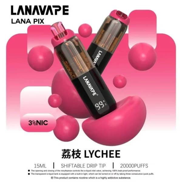 IMG_5315 LANA PIX 閃光彈 20000口 拋棄式電子煙|Mesh網芯爆汁霧化體驗|摺疊吸嘴設計打造便攜潮流新玩法