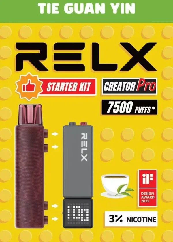 圖片_20260131011124_145_7 RELX 悅刻 Creator積木 7000口 拋棄式電子煙套裝|積木創意組合設計|細膩霧化打造個性化體驗