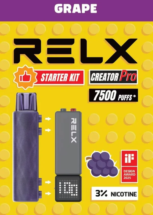 圖片_20260131011127_147_7 RELX 悅刻 Creator積木 7000口 拋棄式電子煙套裝|積木創意組合設計|細膩霧化打造個性化體驗
